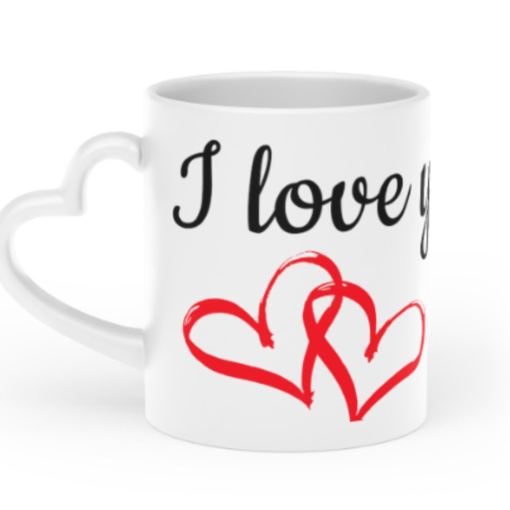 "I love you more" mug